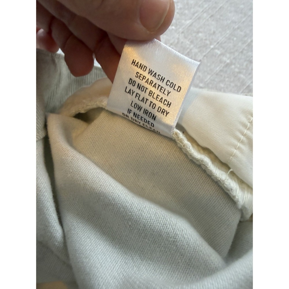 Women’s Straight Leg Duck Print Pants - Cream - Picture 7 of 11